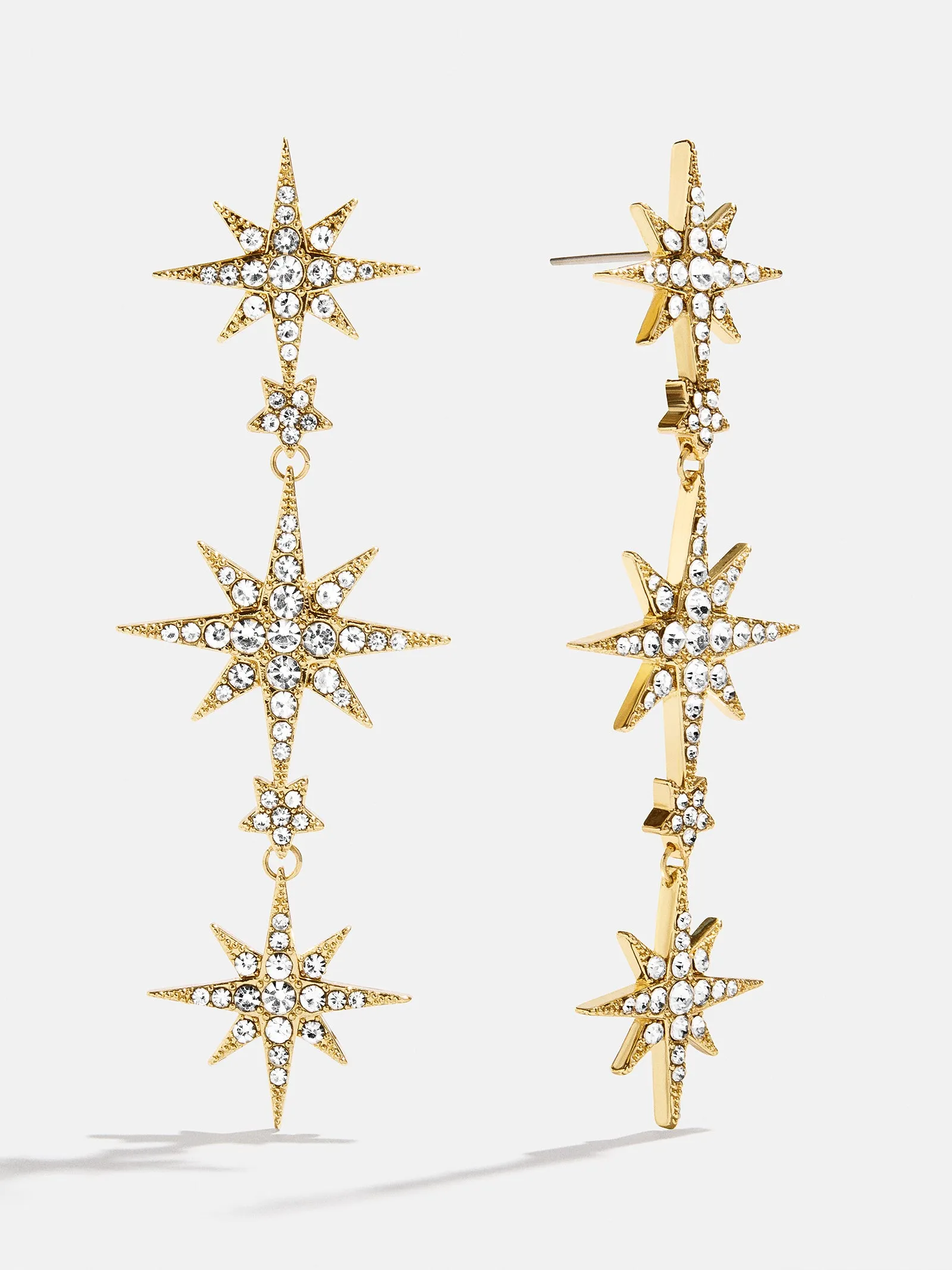 Venus Celestial Statement Earrings - Gold/Pavé sold by BaubleBar