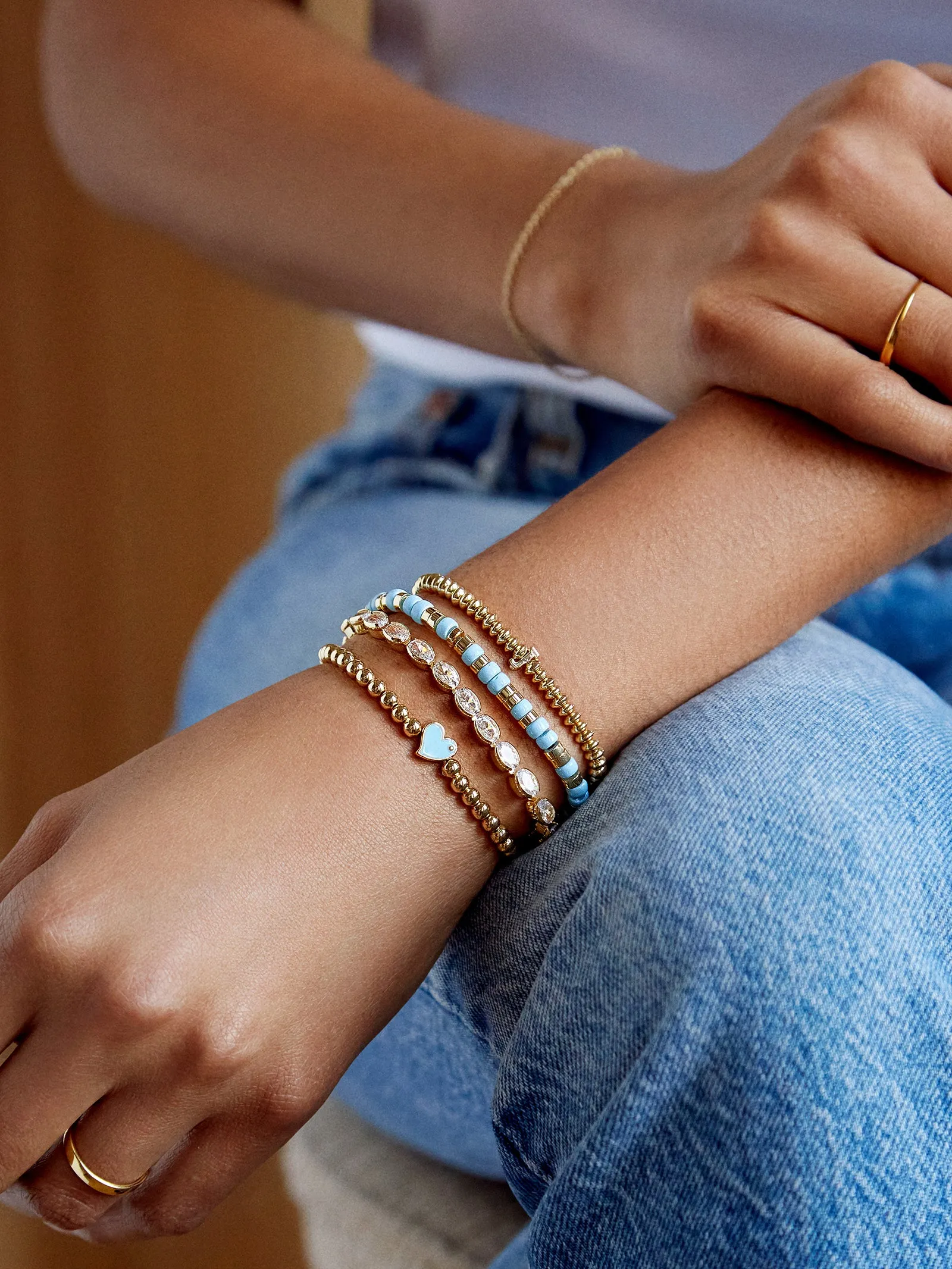 Retro Positivity Pisa Bracelet sold by BaubleBar product image thumbnail 2