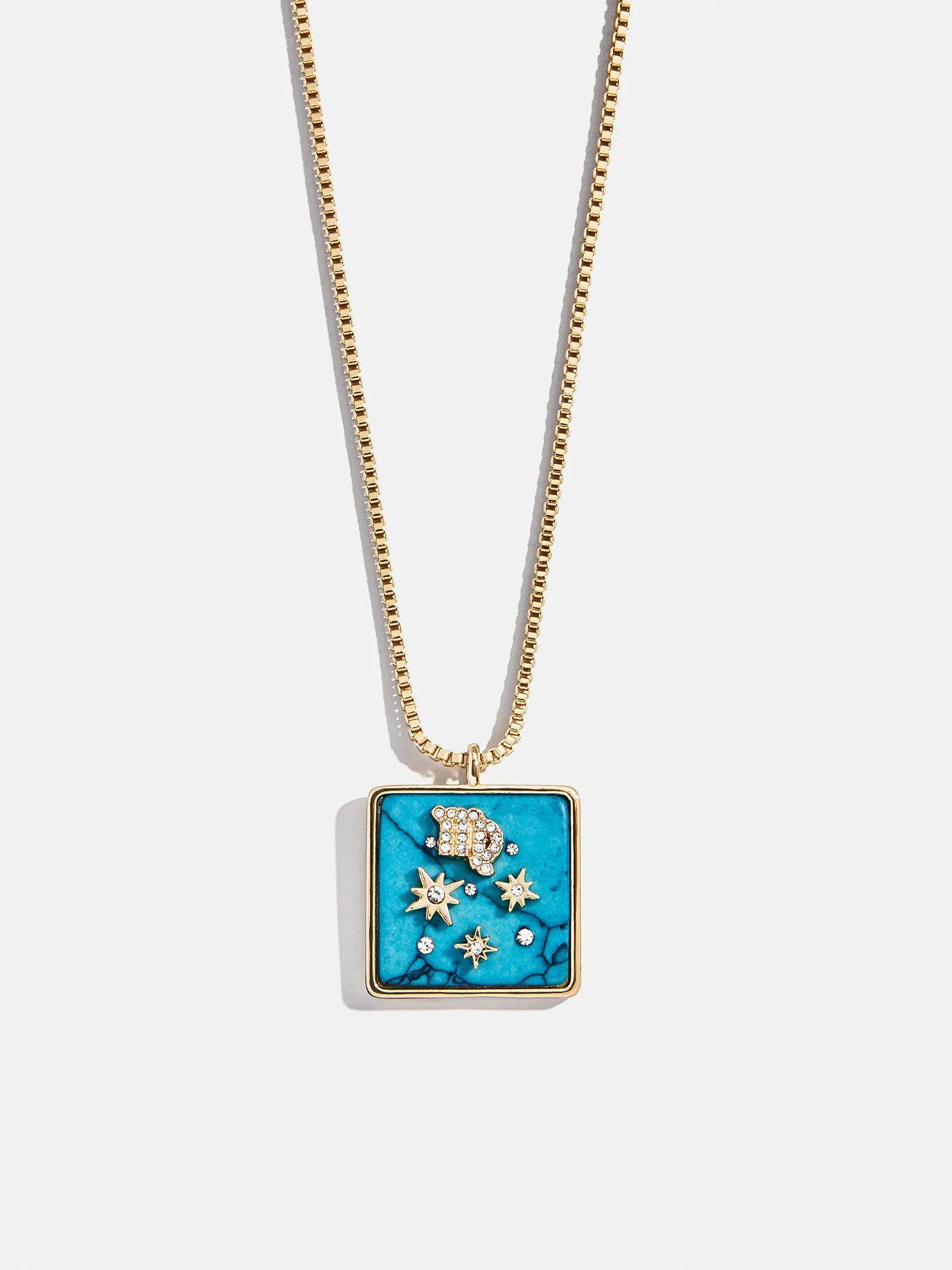 Semi-Precious Zodiac Pendant Necklace - Virgo sold by BaubleBar