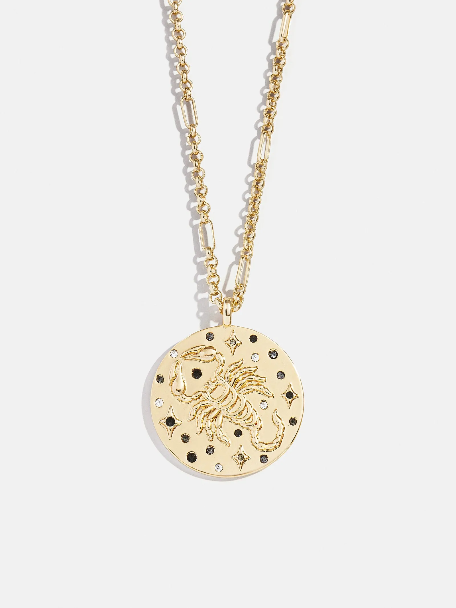 Zodiac Pendant Necklace - Scorpio sold by BaubleBar