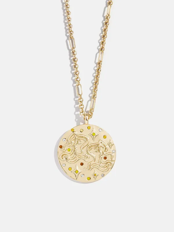 Zodiac Pendant Necklace - Gemini sold by BaubleBar