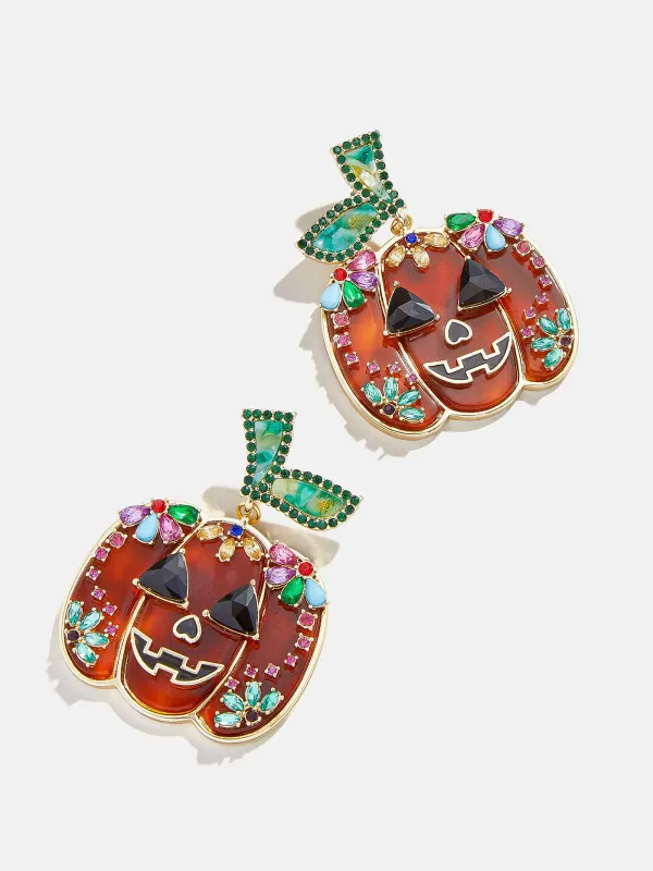 Pumpkin to Talk About Earrings - Orange sold by BaubleBar