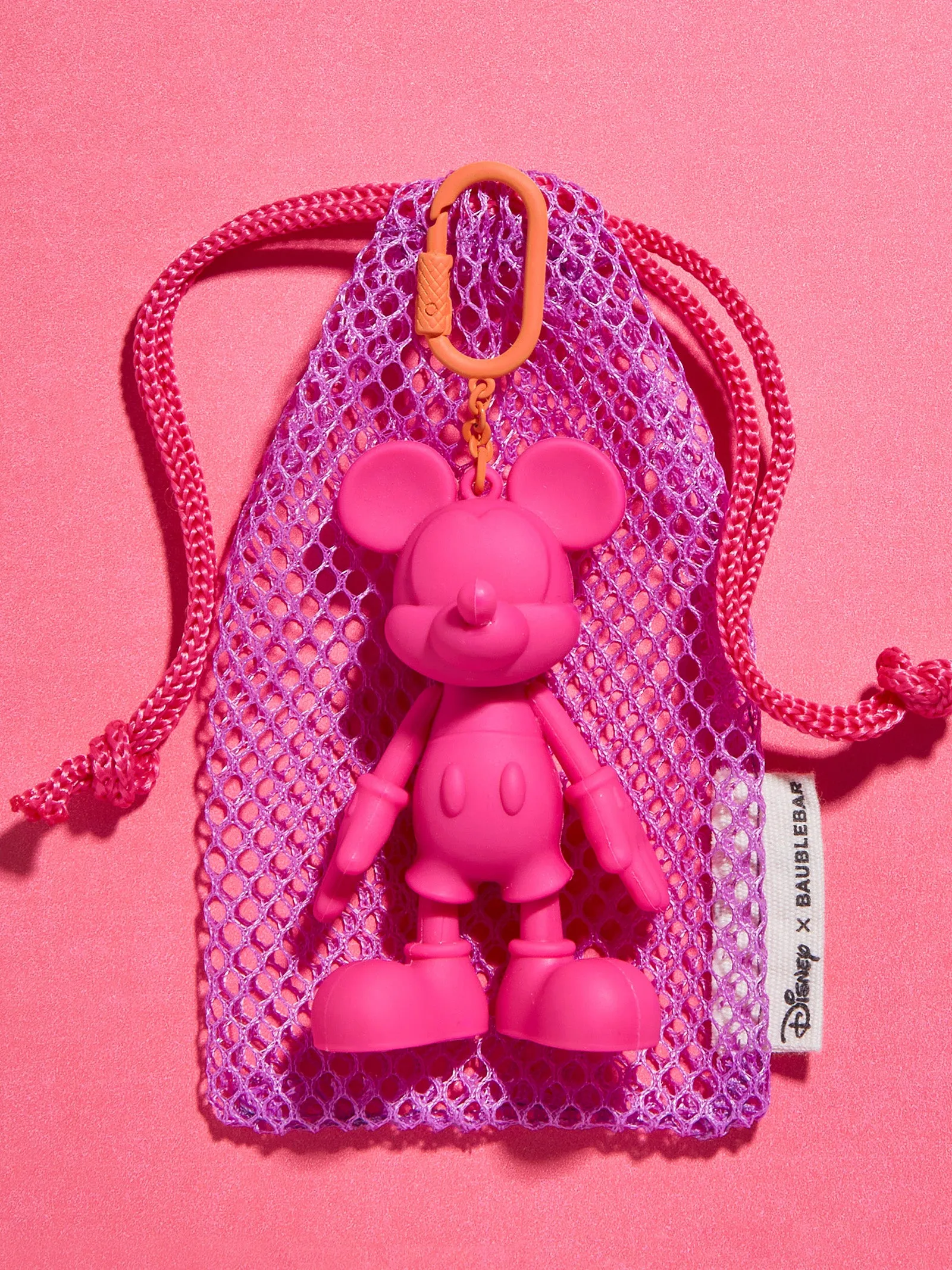 Sport Edition Mickey Mouse disney Bag Charm - Hot Pink sold by BaubleBar product image thumbnail 2