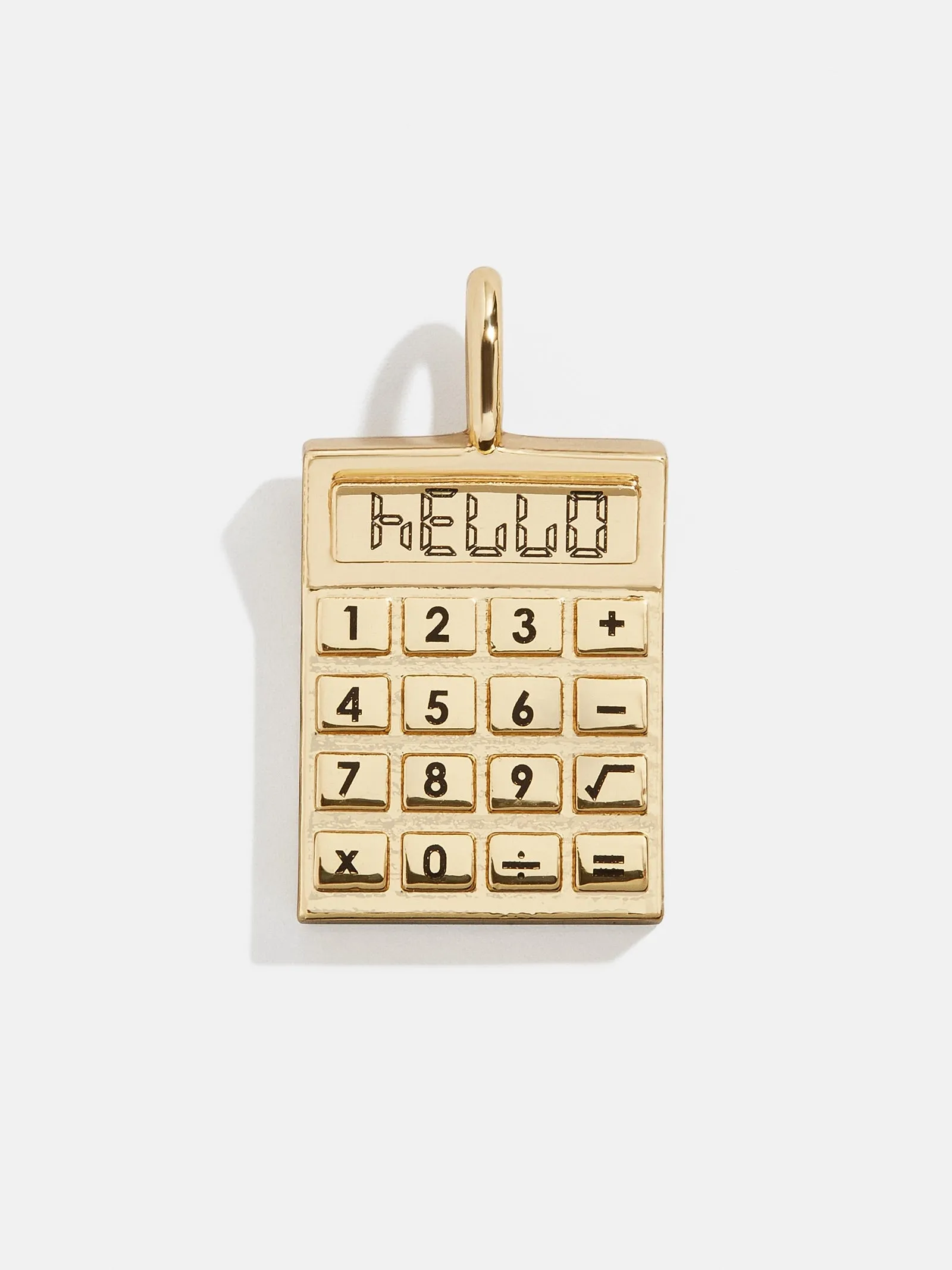 Know Your Worth Charm - Gold sold by BaubleBar