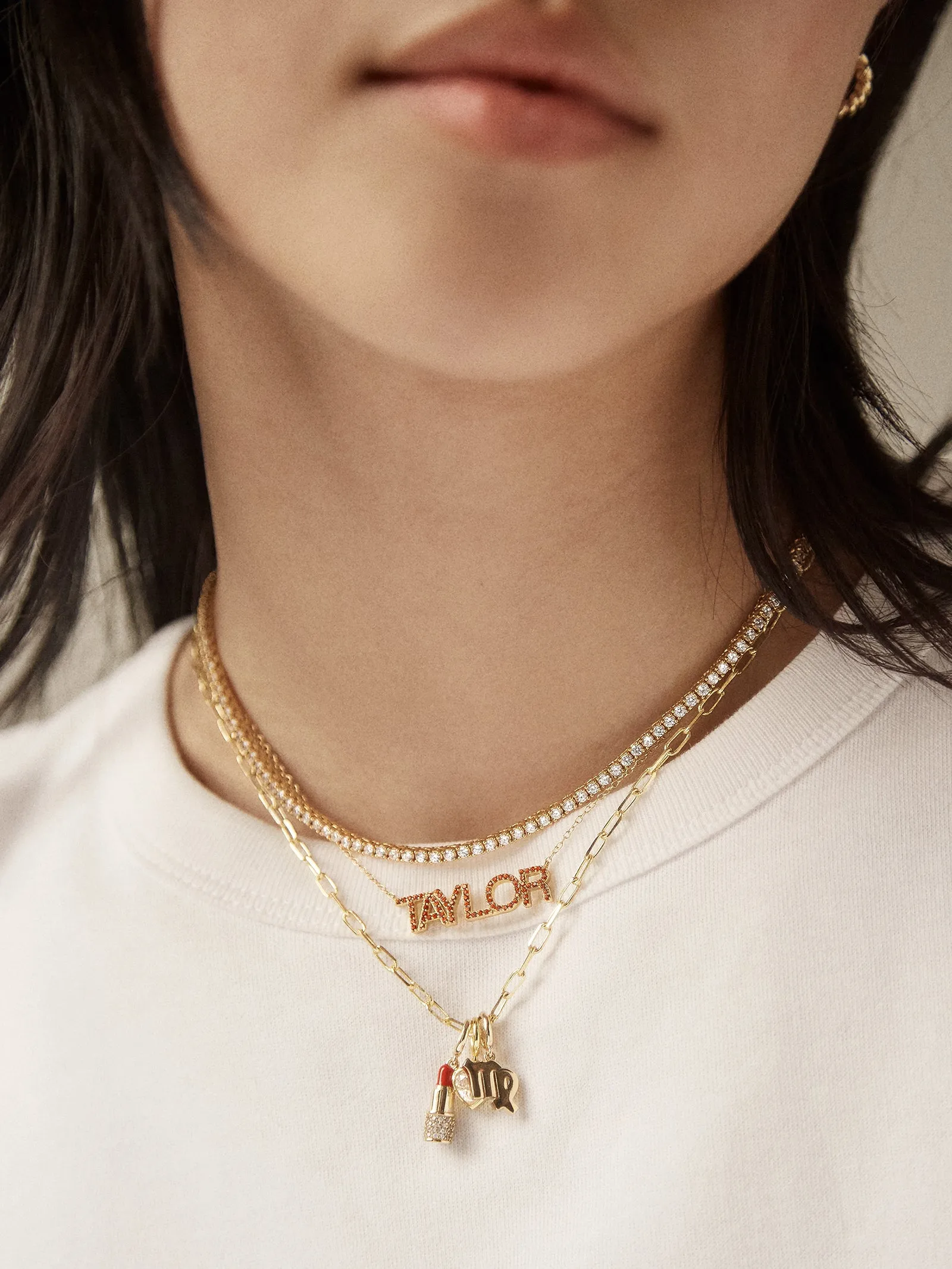 Pavé Zodiac Cluster Charm - Taurus sold by BaubleBar product image thumbnail 2