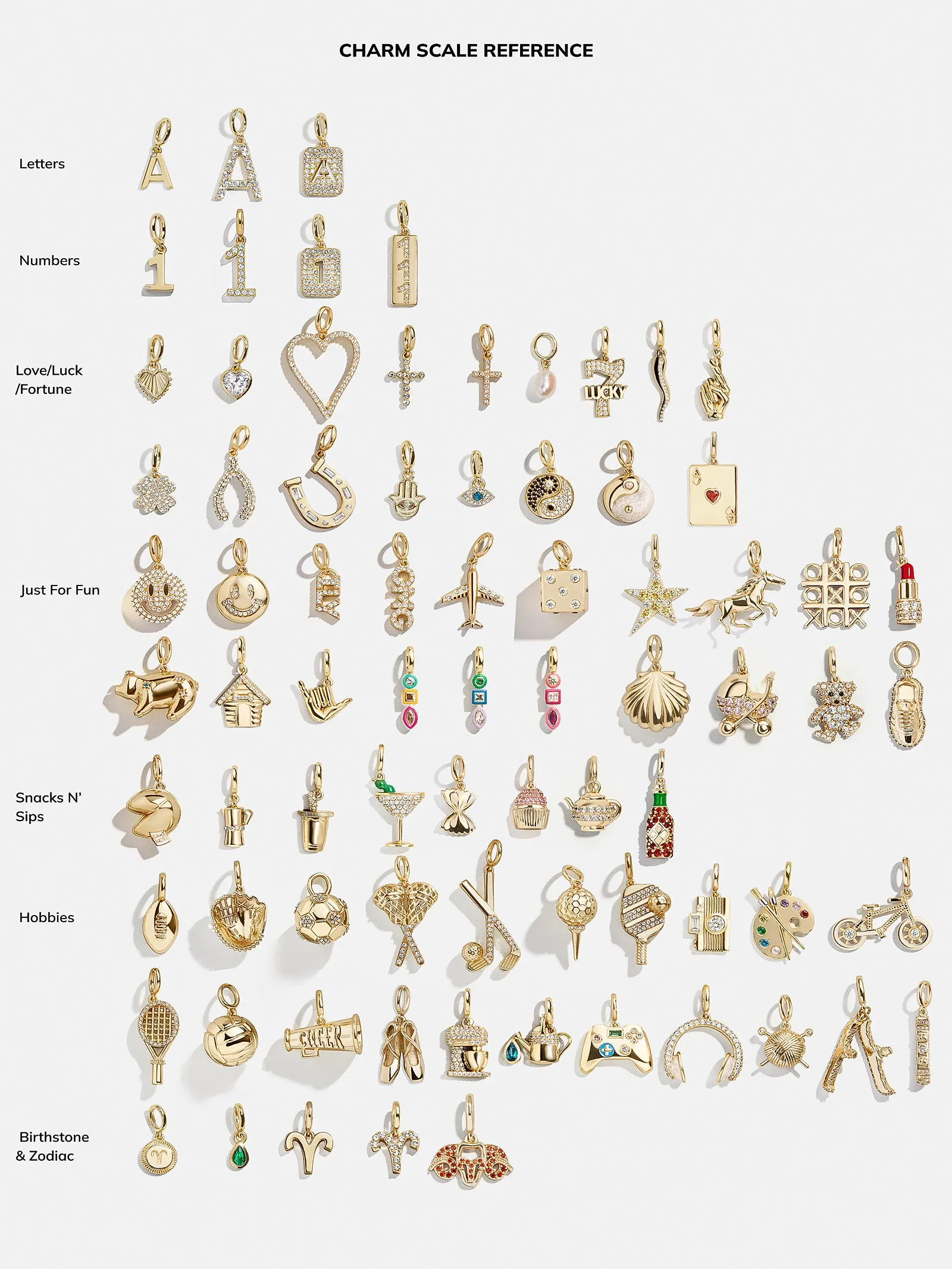 Pavé Zodiac Cluster Charm - Taurus sold by BaubleBar product image thumbnail 3