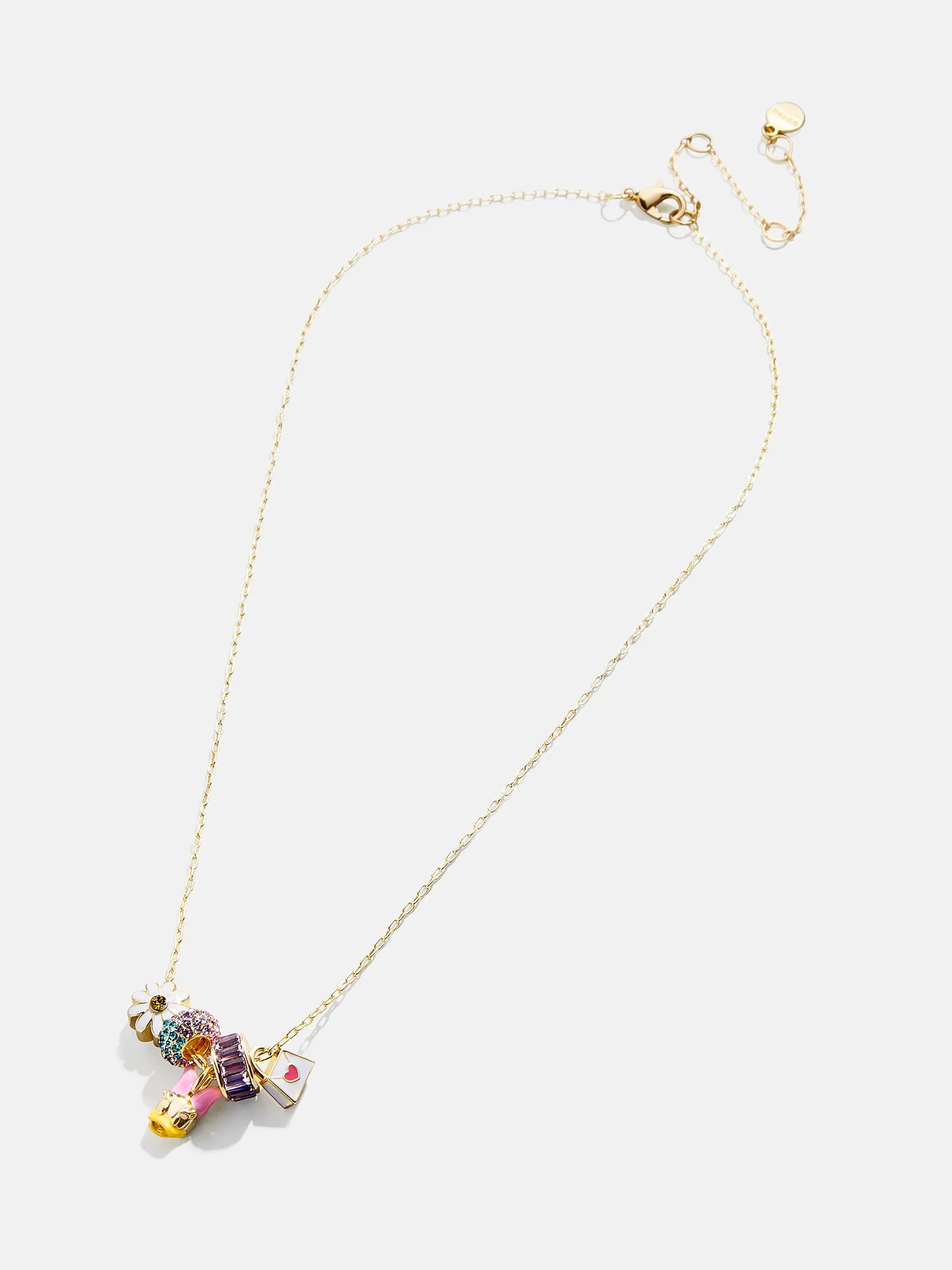 Disney Daisy Duck Beaded Charm Necklace - Daisy Duck sold by BaubleBar product image thumbnail 4