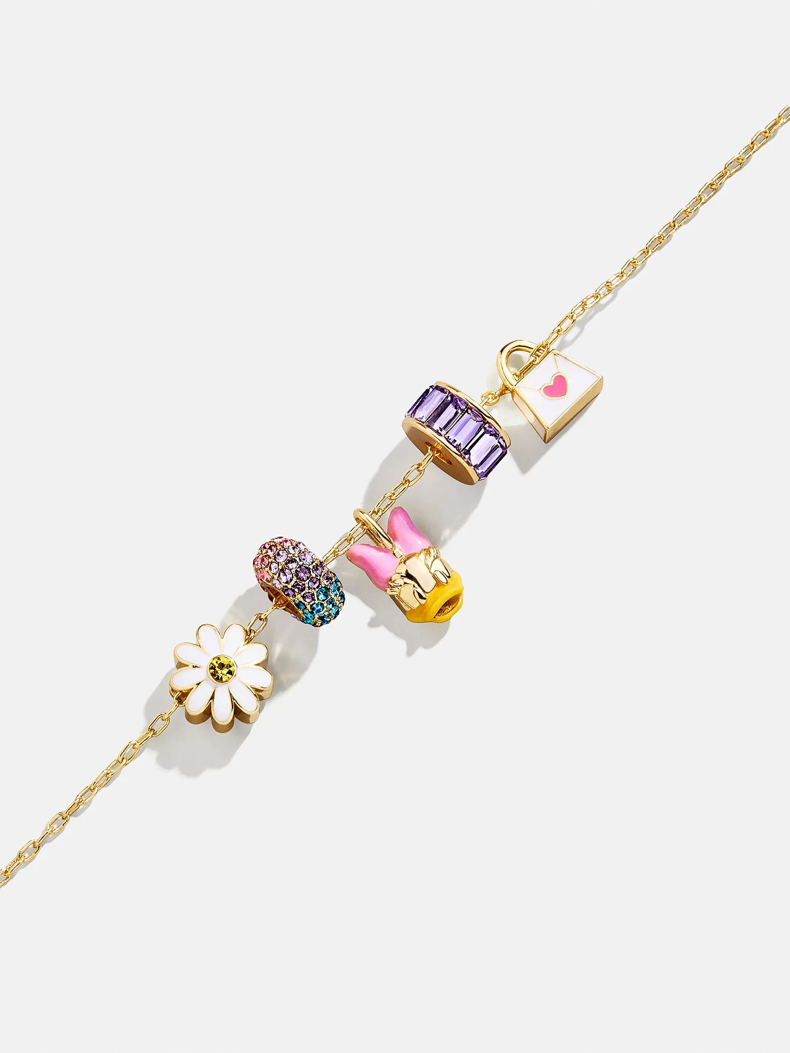 Disney Daisy Duck Beaded Charm Necklace - Daisy Duck sold by BaubleBar product image thumbnail 3