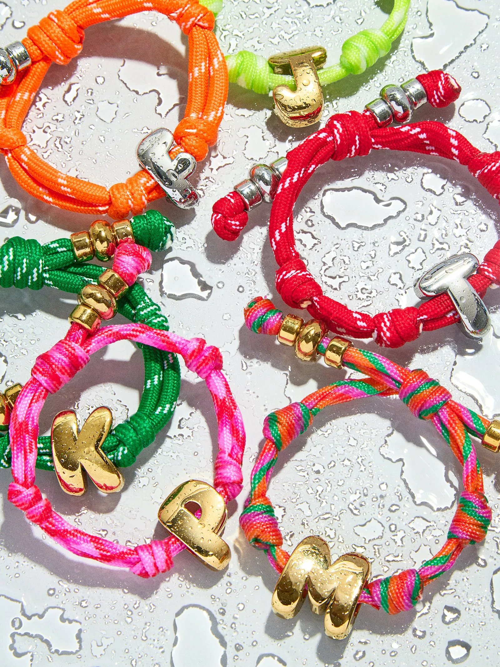 Dive In Initial Bracelet - Gold sold by BaubleBar