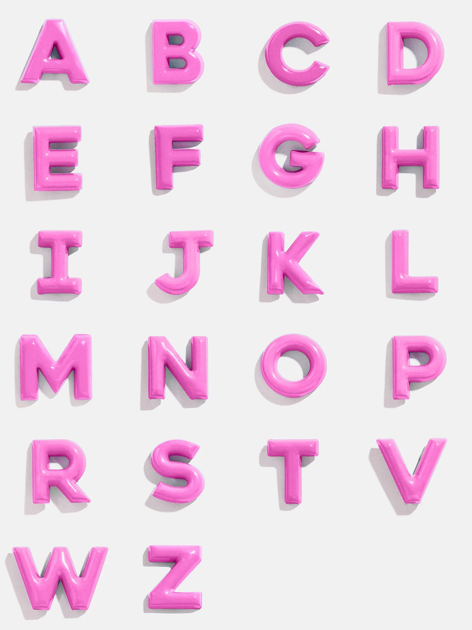 Initial Zipper Pouch - Hot Pink sold by BaubleBar product image thumbnail 3