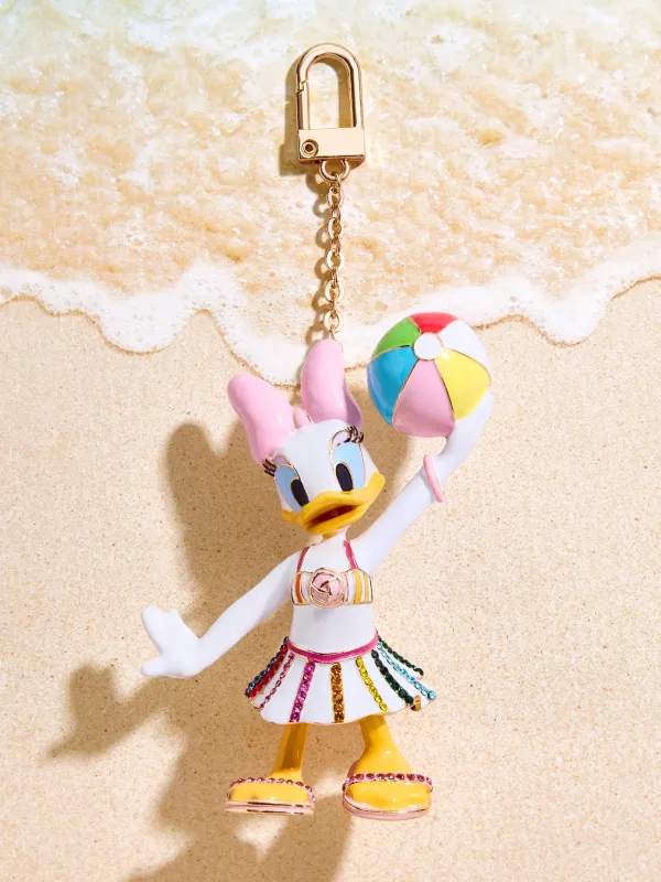 Disney Daisy Duck Beach 3D Bag Charm - Daisy Duck sold by BaubleBar