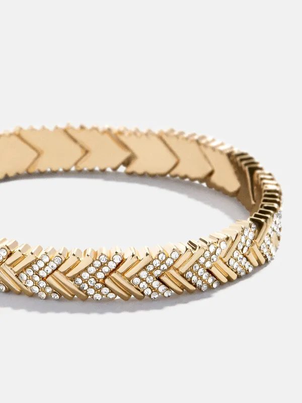Naya Gold Bracelet - Gold/Pavé sold by BaubleBar
