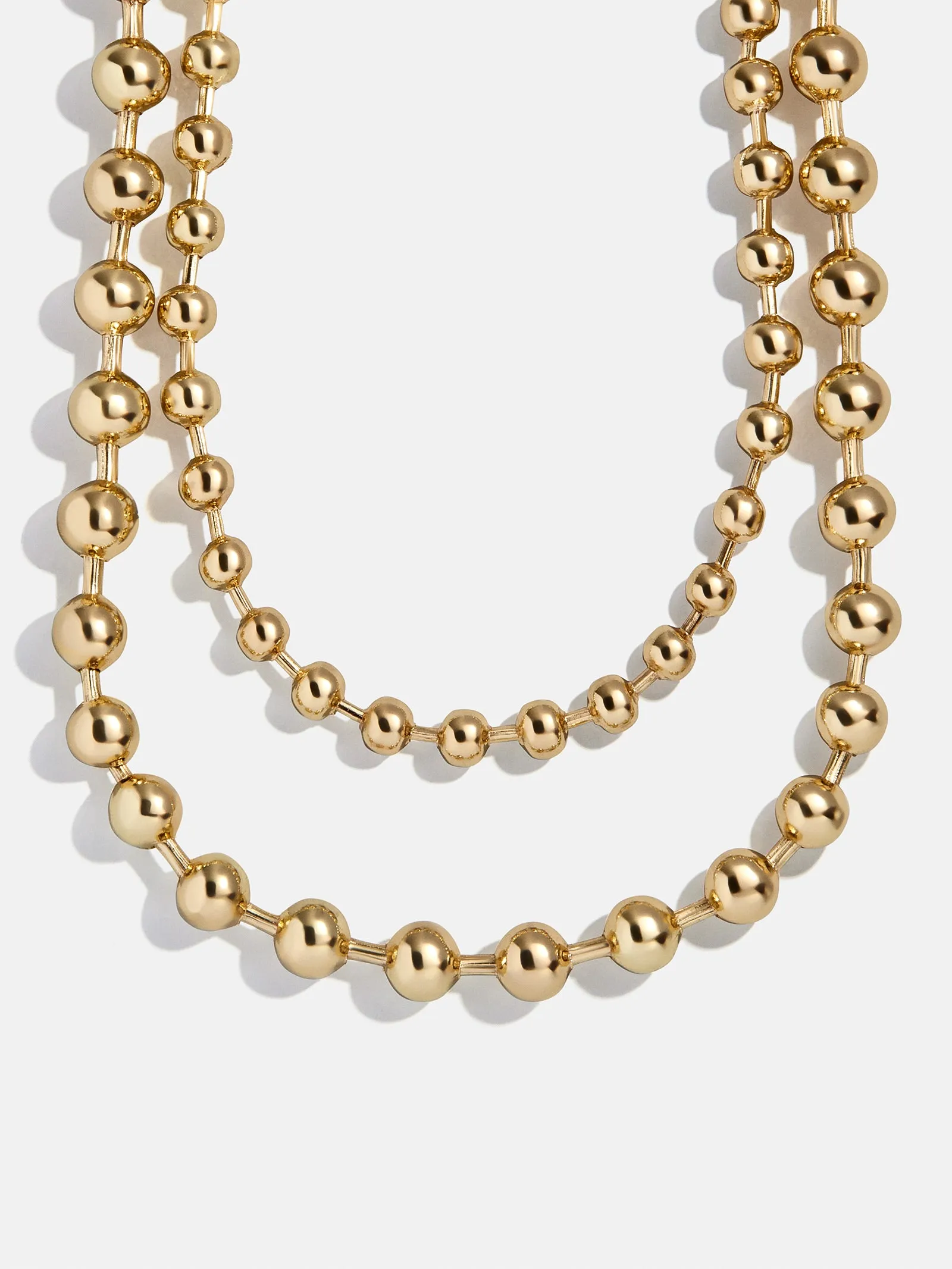 Pisa Layered Necklace - Gold sold by BaubleBar