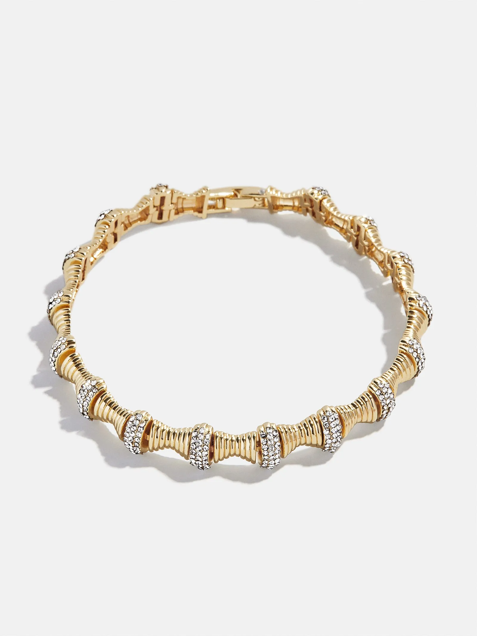 Tamera Gold Bracelet - Gold/Pavé sold by BaubleBar product image thumbnail 4
