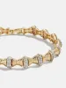 Tamera Gold Bracelet - Gold/Pavé sold by BaubleBar