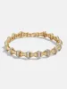 Tamera Gold Bracelet - Gold/Pavé sold by BaubleBar