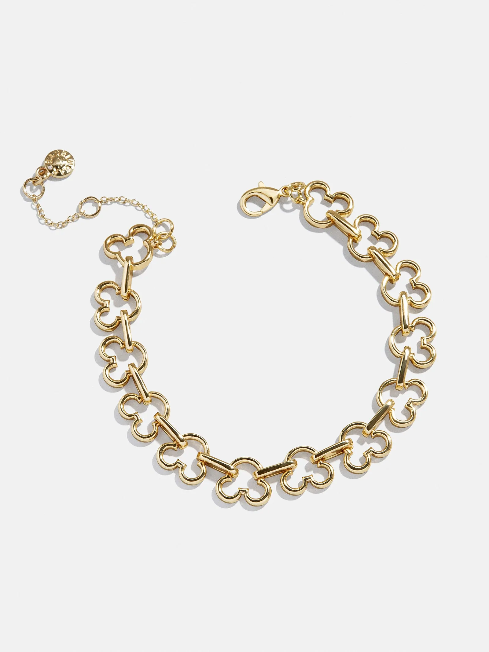 Disney Mickey Mouse Repeating Outline Bracelet - Gold sold by BaubleBar product image thumbnail 3