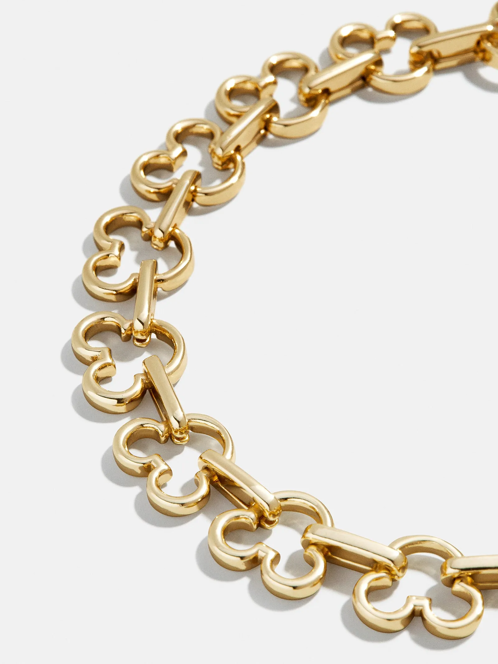 Disney Mickey Mouse Repeating Outline Bracelet - Gold sold by BaubleBar product image thumbnail 4