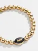 Pittsburgh Steelers NFL Gold Pisa Bracelet - Pittsburgh Steelers sold by BaubleBar