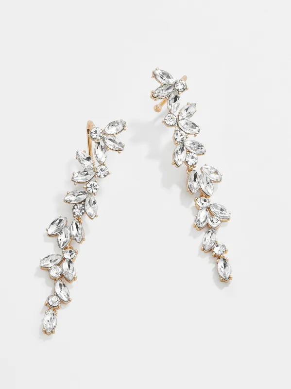 Kira Earrings - Clear sold by BaubleBar