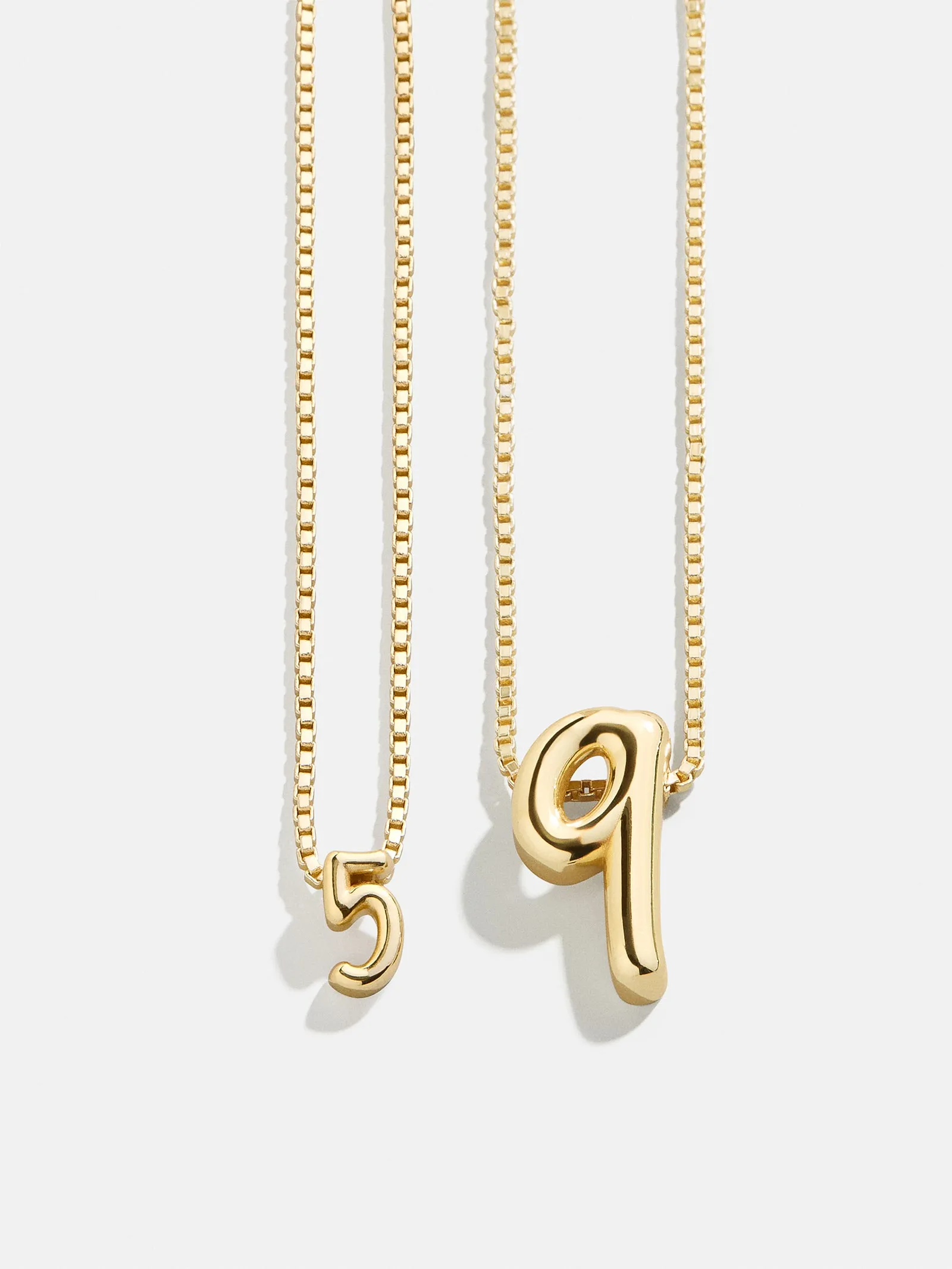 Lucky Number Bubble Necklace - Single Digit sold by BaubleBar product image thumbnail 3