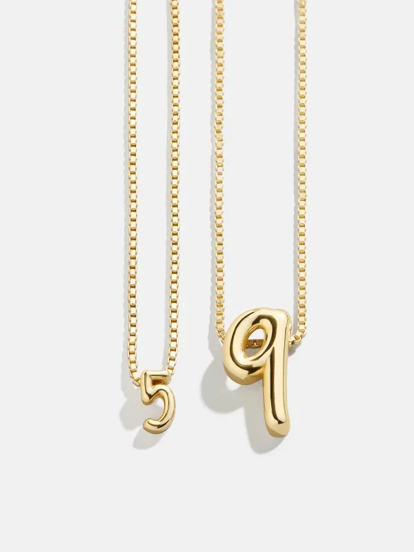 Lucky Number Bubble Necklace - Single Digit made by BaubleBar
