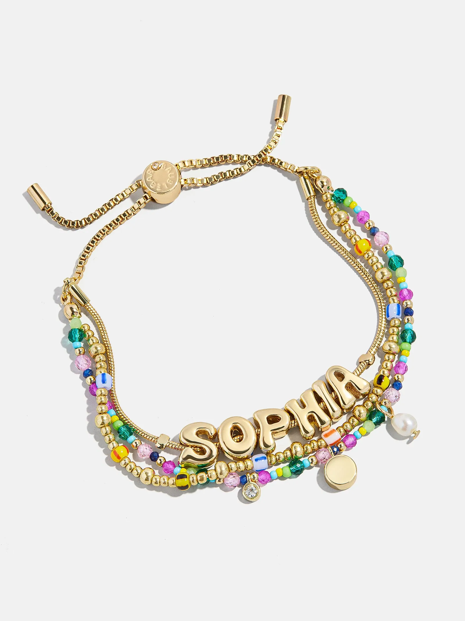 Rowan Semi-Precious Custom Layered Bracelet - St. Tropez sold by BaubleBar product image thumbnail 4