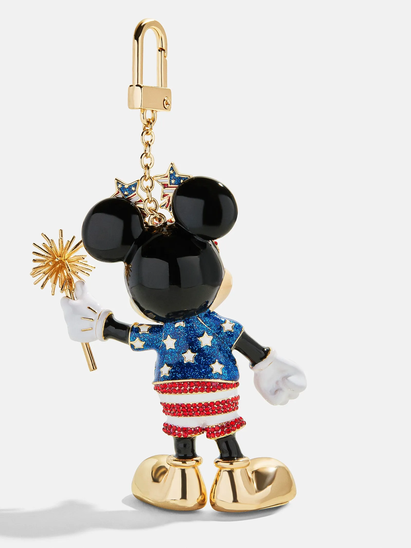 Disney Mickey Mouse Americana Bag Charm - Mickey Mouse sold by BaubleBar product image thumbnail 4