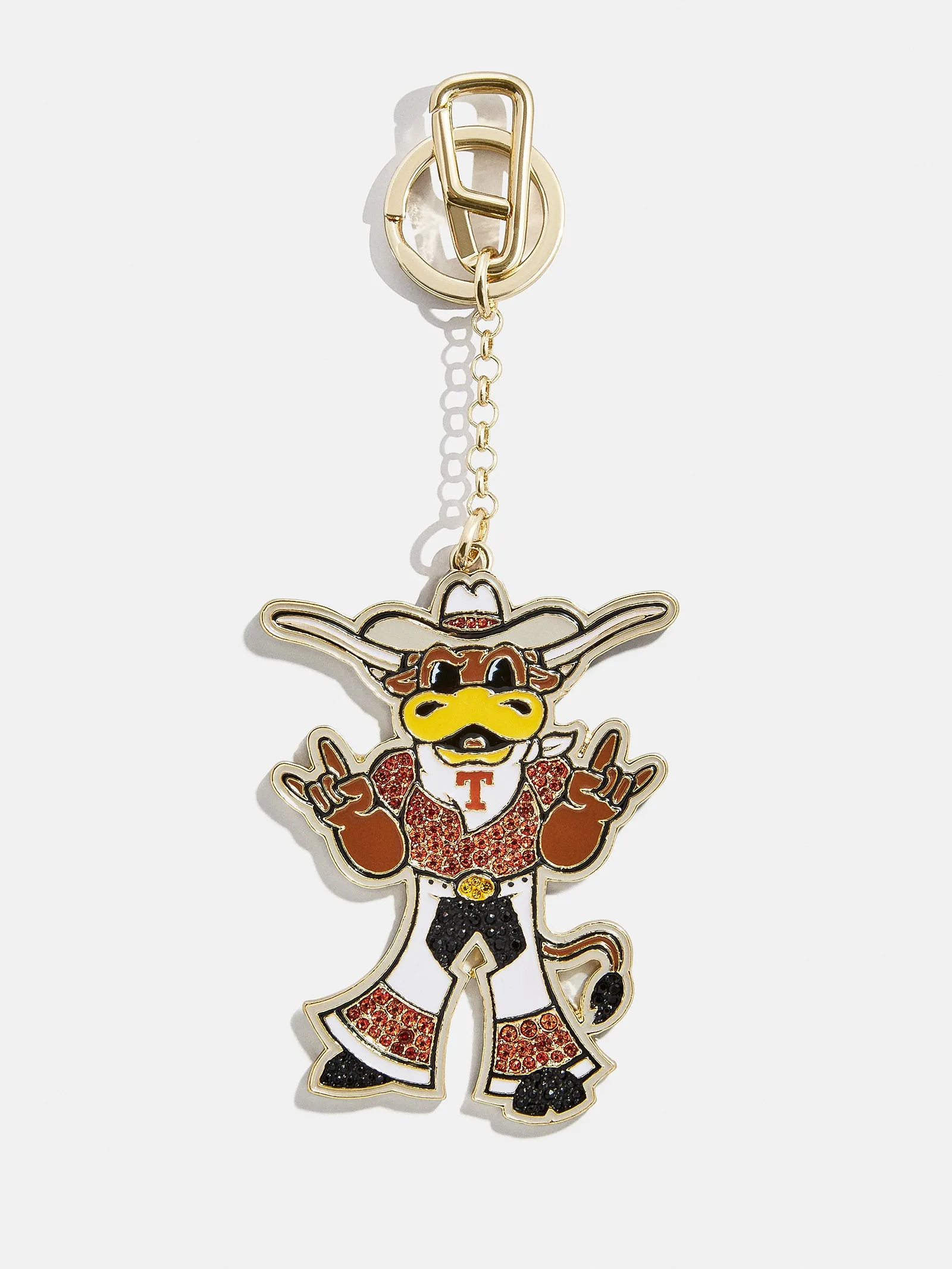 University of Texas at Austin Bevo Keychain - University of Texas at Austin sold by BaubleBar