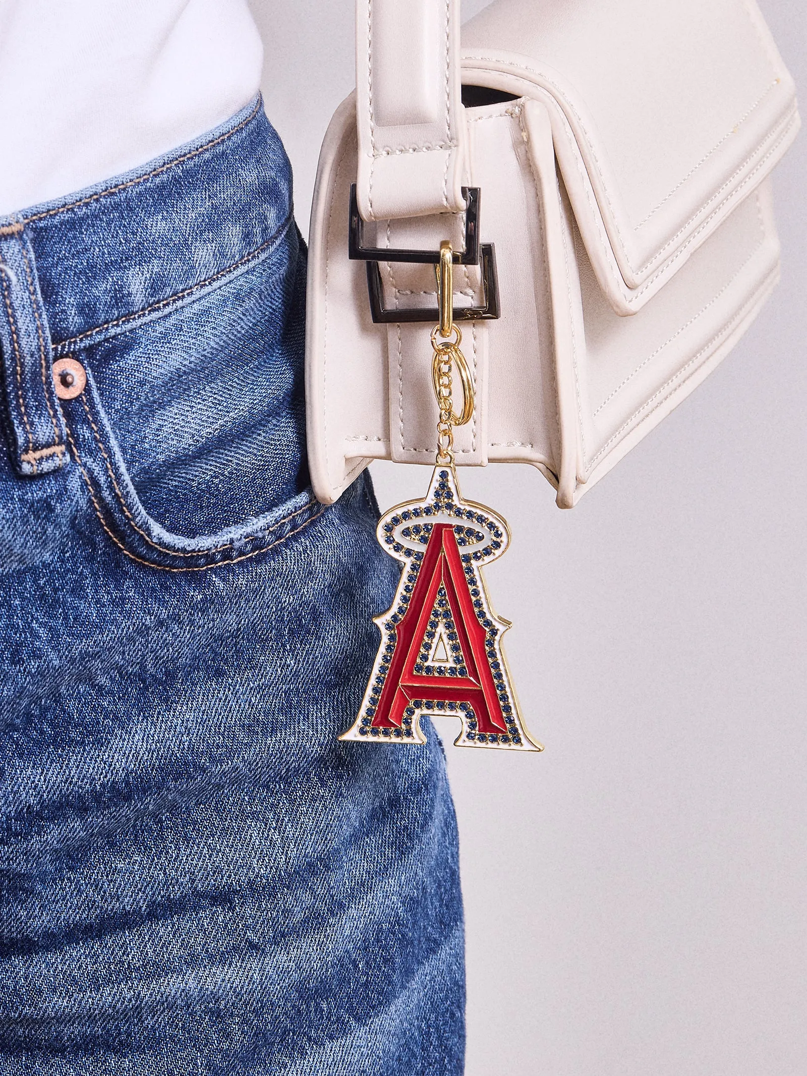 MLB Keychain - Los Angeles Angels sold by BaubleBar product image thumbnail 3