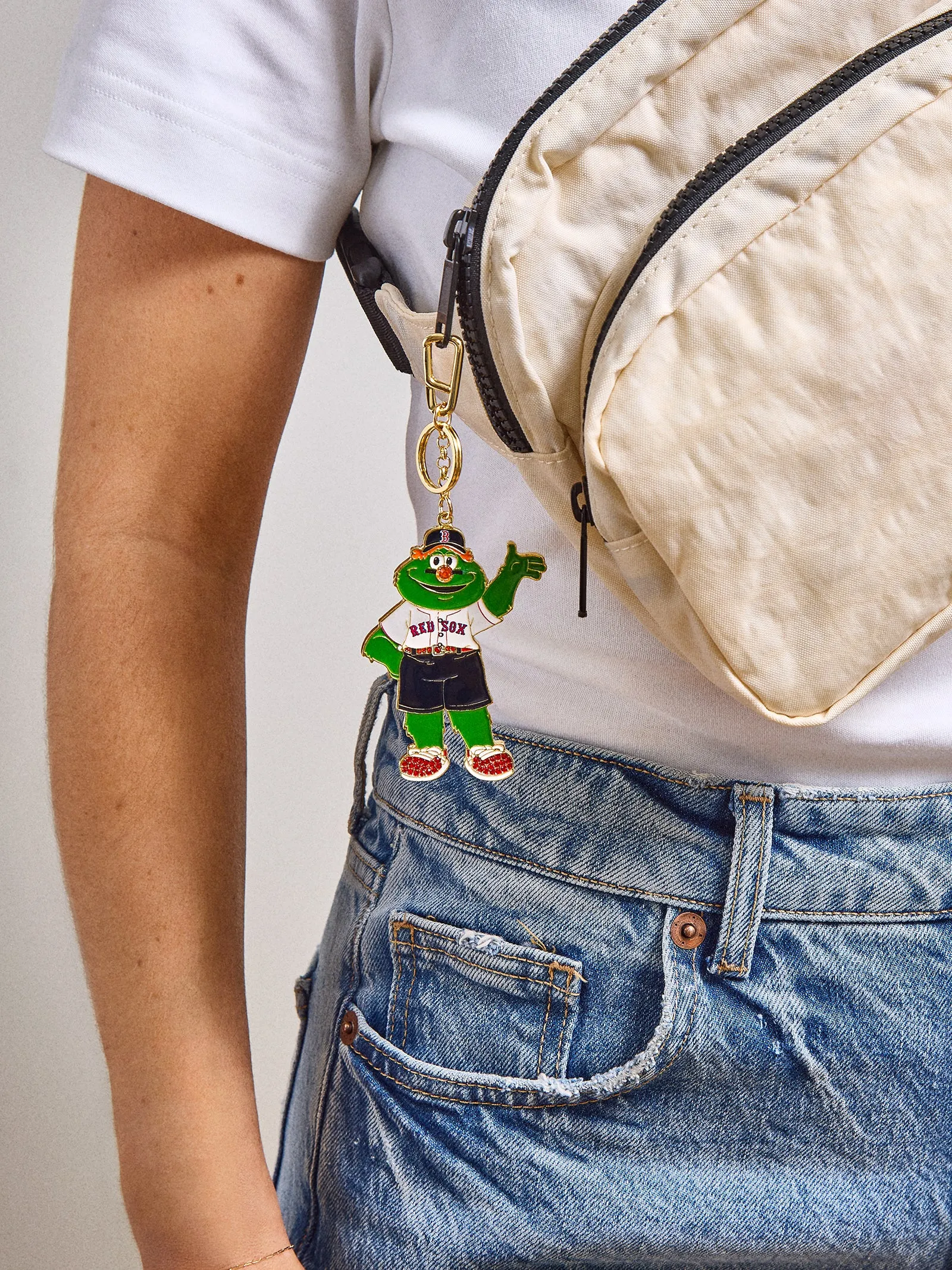 MLB Keychain - Boston Red Sox sold by BaubleBar product image thumbnail 3