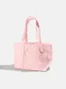 Custom Alpha Tote - Soft Pink sold by BaubleBar