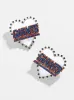 New York Giants NFL Statement Stud Earrings - New York Giants sold by BaubleBar
