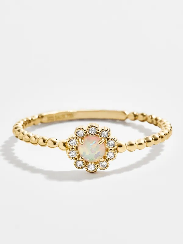 Mezzo 18K Gold Ring - Gold sold by BaubleBar
