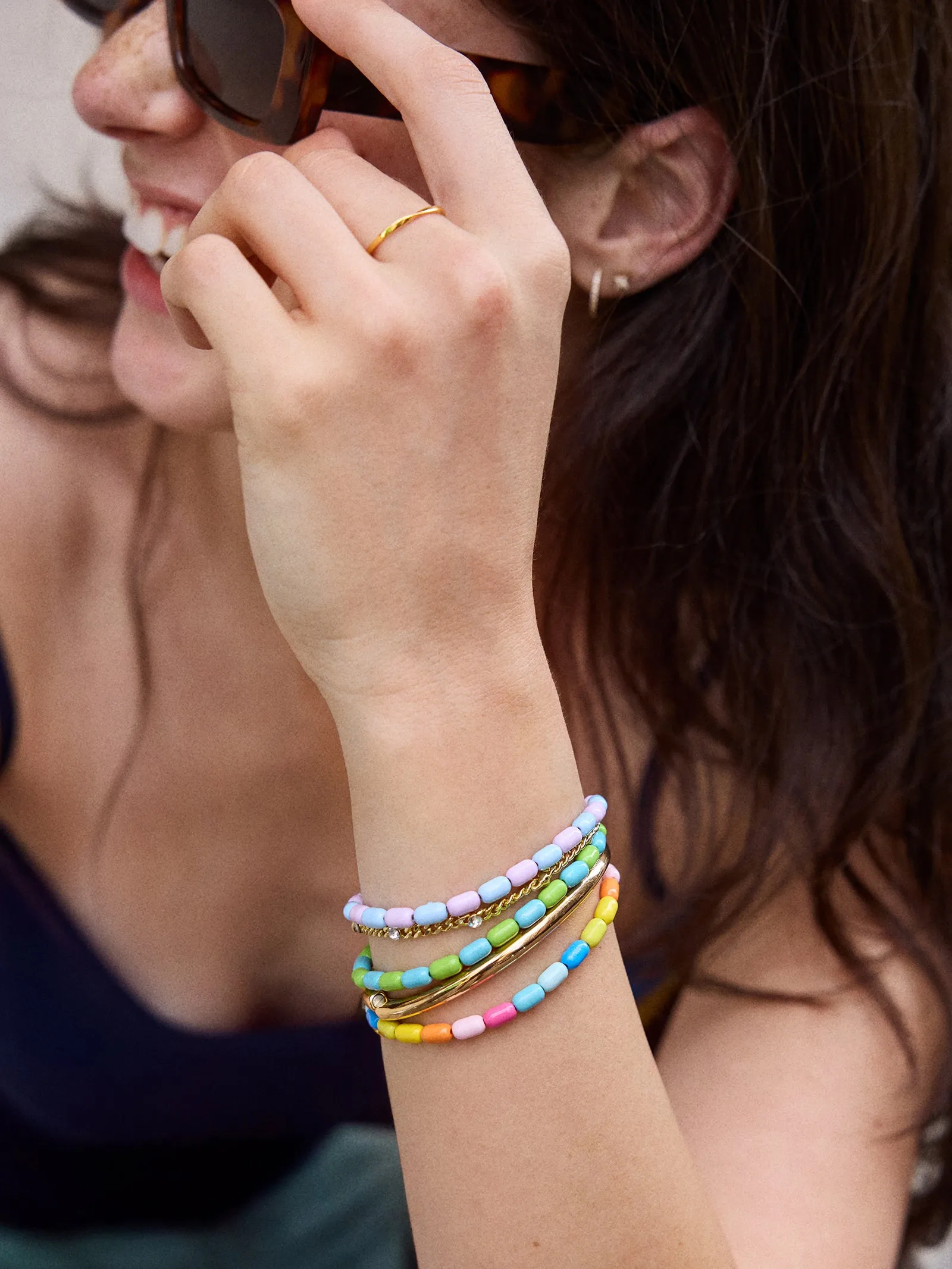 Bright Idea Enamel Beaded Bracelet Bundle - Multi sold by BaubleBar product image thumbnail 2