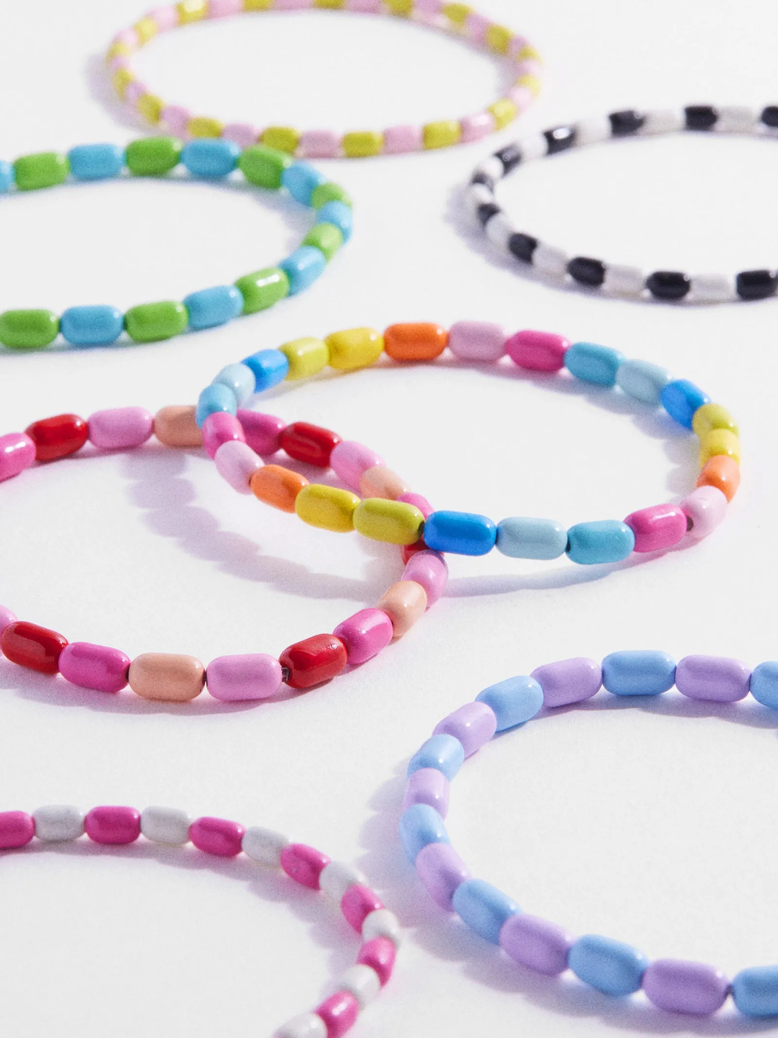 Bright Idea Enamel Beaded Bracelet Bundle - Multi sold by BaubleBar product image thumbnail 3