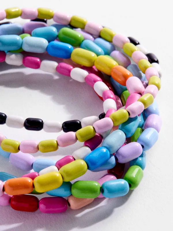 Bright Idea Enamel Beaded Bracelet Bundle - Multi sold by BaubleBar