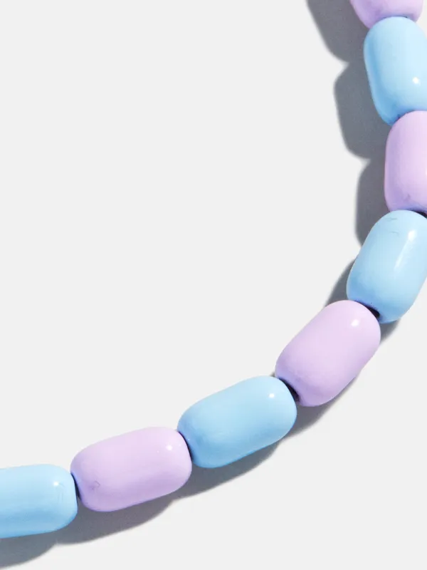 Brighten Up Enamel Beaded Bracelet - Cotton Candy sold by BaubleBar