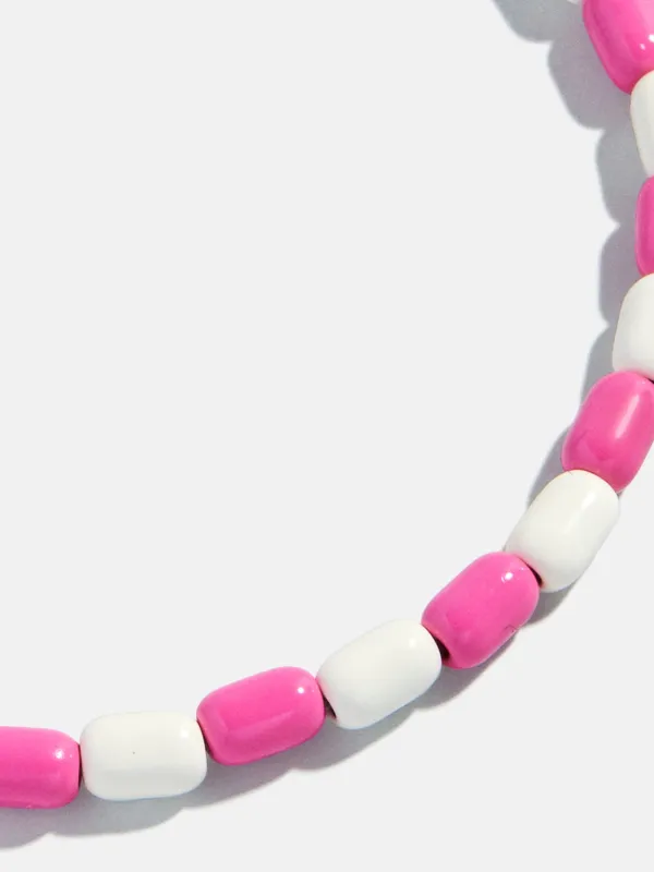 Brighten Up Enamel Beaded Bracelet - Berries 'N Cream sold by BaubleBar