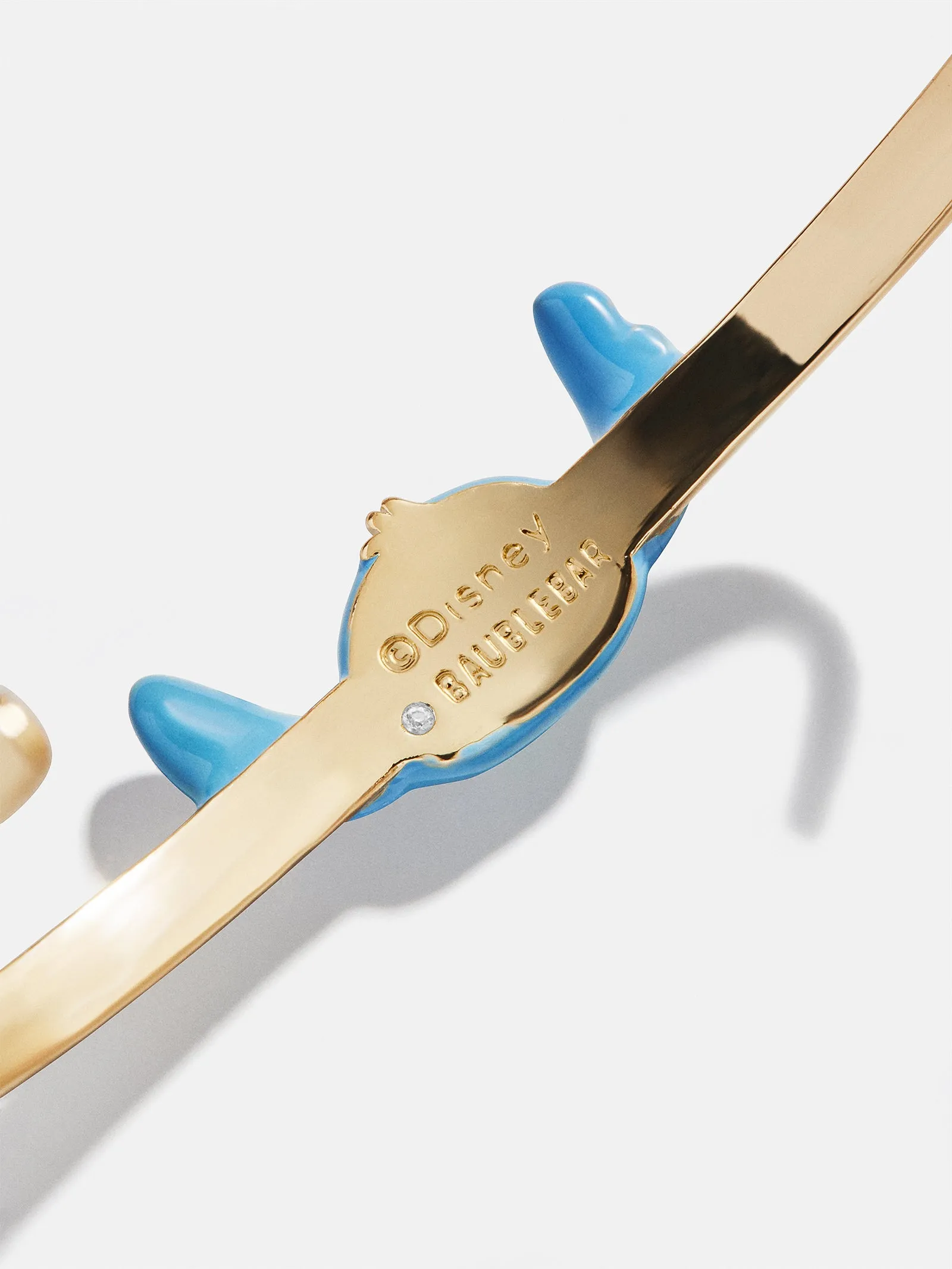 Disney Stitch Cuff Bracelet - Gold/Blue sold by BaubleBar product image thumbnail 3