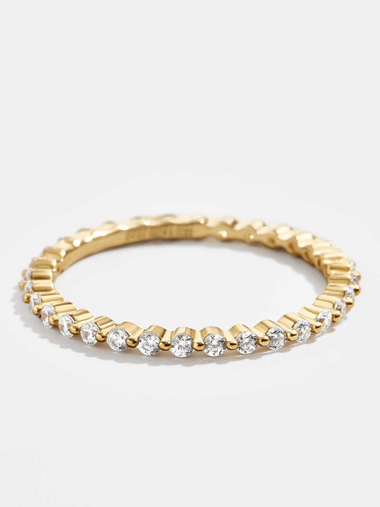 Mera 18K Gold Ring - Gold/Pavé sold by BaubleBar