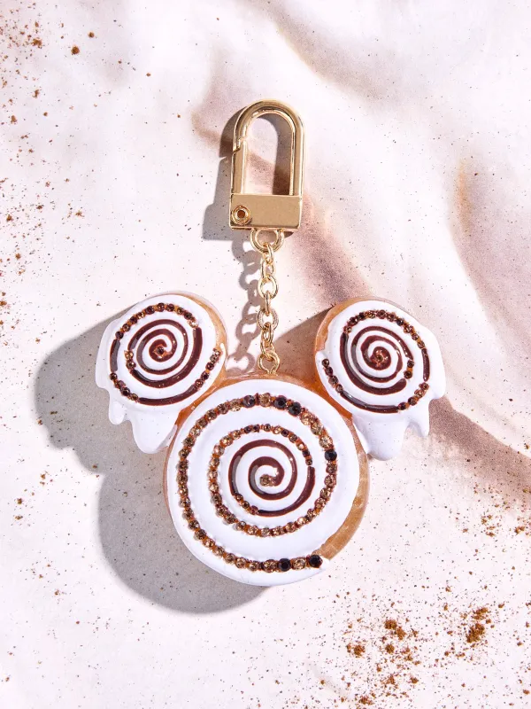 Disney Mickey Mouse Cinnamon Roll Bag Charm - Disney Cinnamon Roll Bag Charm sold by BaubleBar