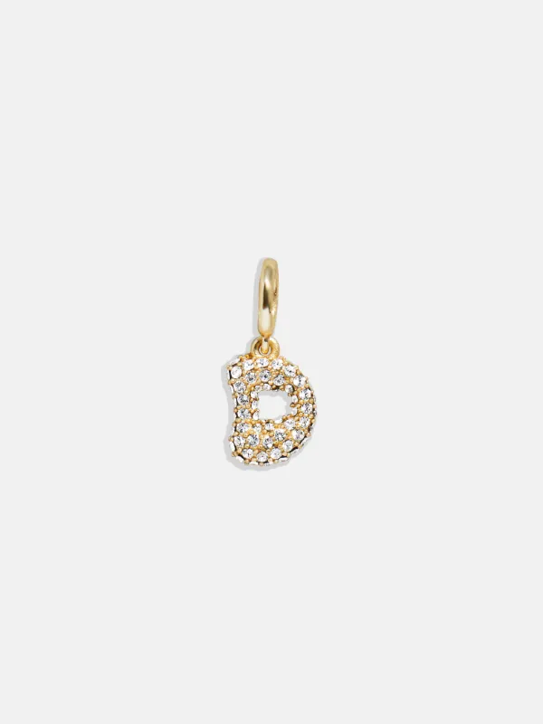 Pavé Bubble Initial Cluster Charm  - D sold by BaubleBar
