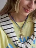 Pavé Bubble Initial Cluster Charm  - U sold by BaubleBar