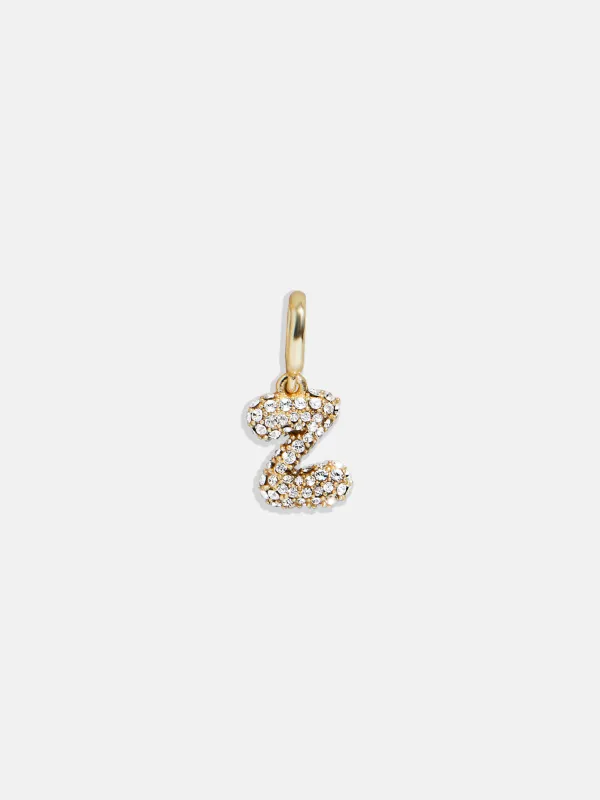 Pavé Bubble Initial Cluster Charm  - Z sold by BaubleBar