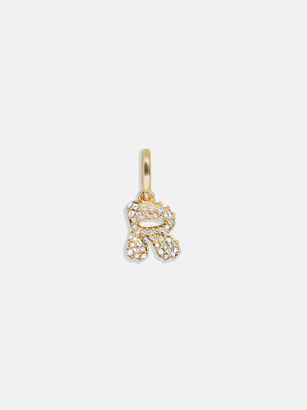 Pavé Bubble Initial Cluster Charm  - R sold by BaubleBar