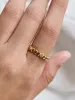 Alyssa 18K Gold Ring - Gold/Pavé sold by BaubleBar