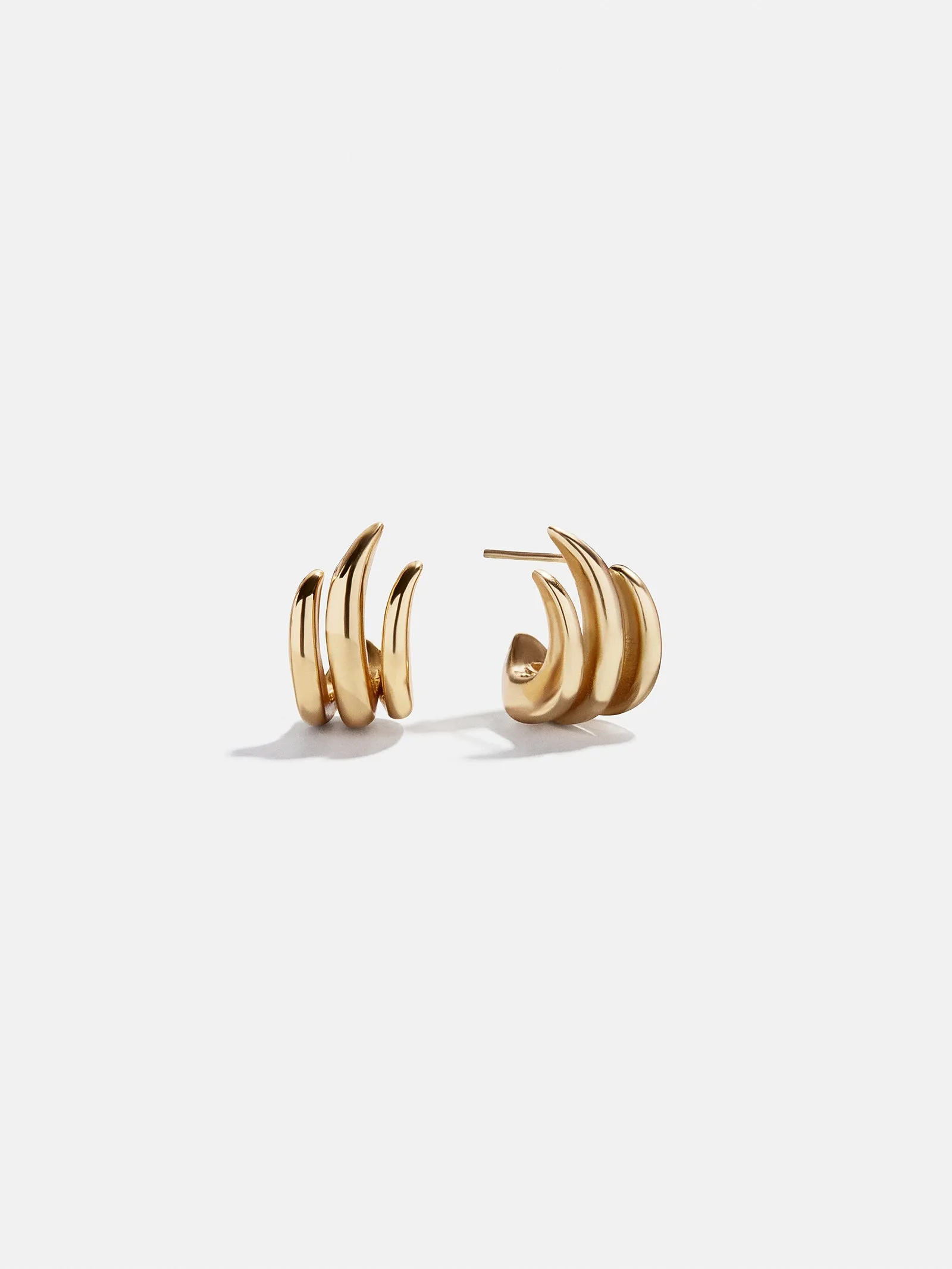 Giselle 18K Gold Earrings - Gold sold by BaubleBar