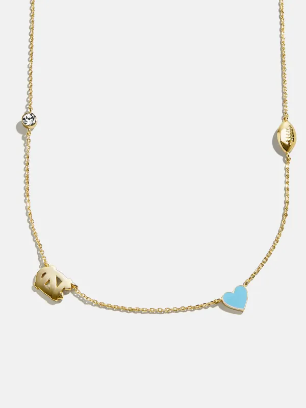 University of North Carolina Spaced Charm Necklace - University of North Carolina sold by BaubleBar