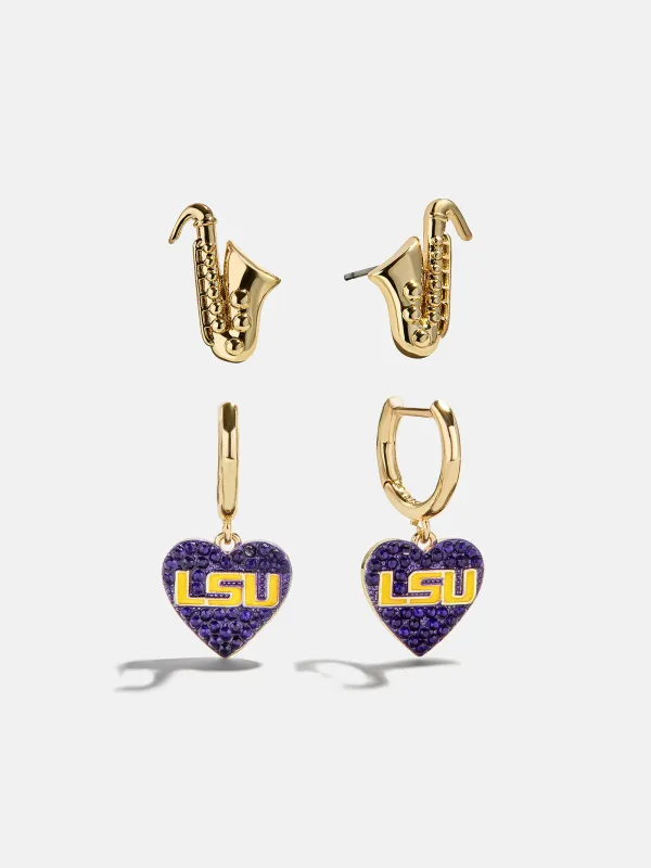 Louisiana State University Earring Set - Louisiana State University sold by BaubleBar